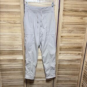 Avia  Light Tan  Pull On Joggers Athletic Zipper Pockets Drawstring XS